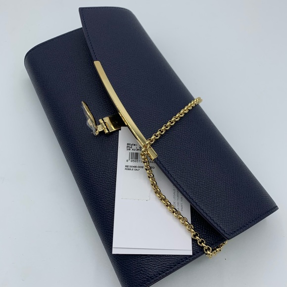 SALVATORE FERRAGAMO gancio chain strap clutch - Picture 2 of 7